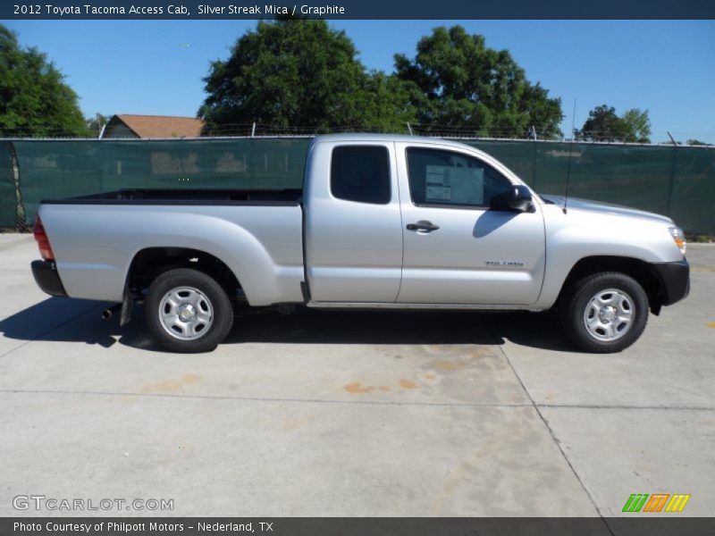 Silver Streak Mica / Graphite 2012 Toyota Tacoma Access Cab
