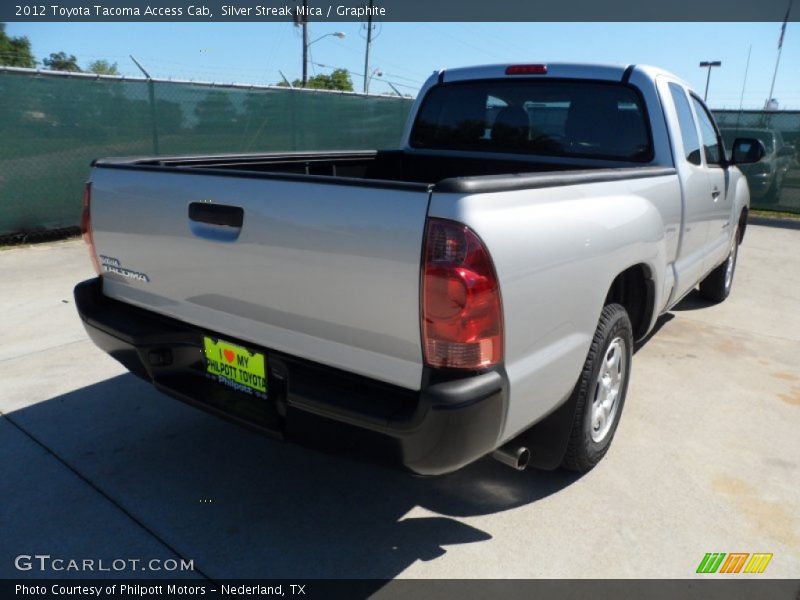 Silver Streak Mica / Graphite 2012 Toyota Tacoma Access Cab