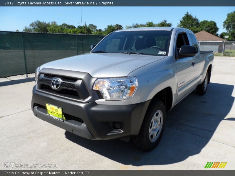 Silver Streak Mica / Graphite 2012 Toyota Tacoma Access Cab