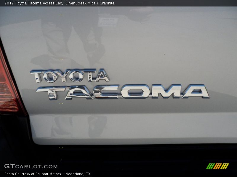 Silver Streak Mica / Graphite 2012 Toyota Tacoma Access Cab