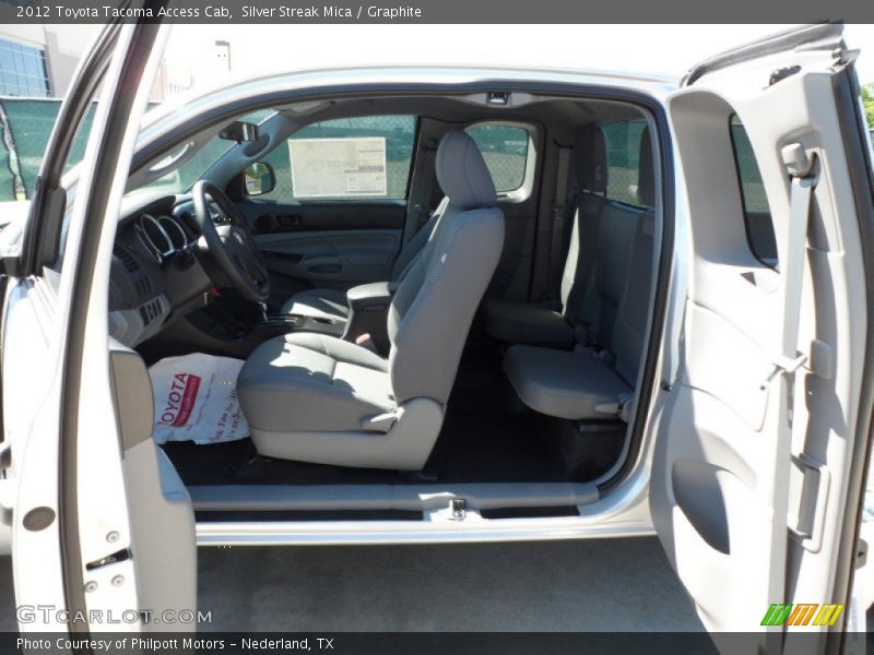 Silver Streak Mica / Graphite 2012 Toyota Tacoma Access Cab