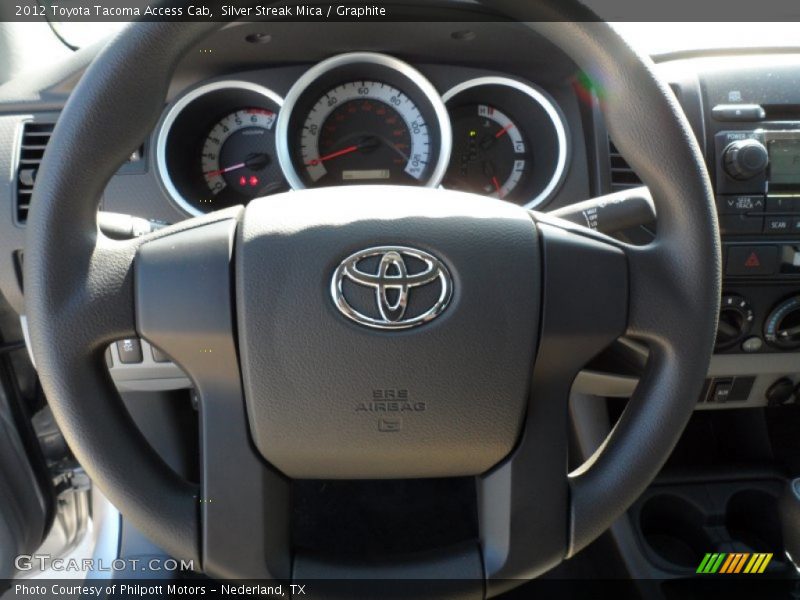 Silver Streak Mica / Graphite 2012 Toyota Tacoma Access Cab