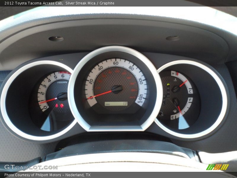Silver Streak Mica / Graphite 2012 Toyota Tacoma Access Cab