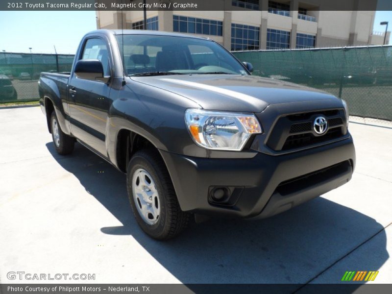 Magnetic Gray Mica / Graphite 2012 Toyota Tacoma Regular Cab
