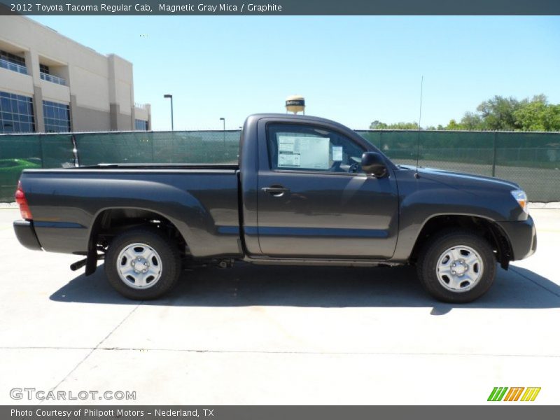 Magnetic Gray Mica / Graphite 2012 Toyota Tacoma Regular Cab