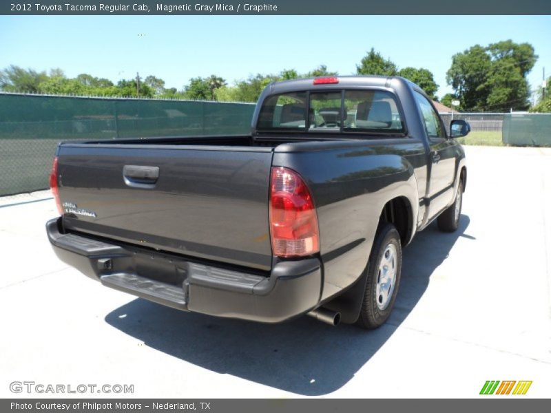 Magnetic Gray Mica / Graphite 2012 Toyota Tacoma Regular Cab