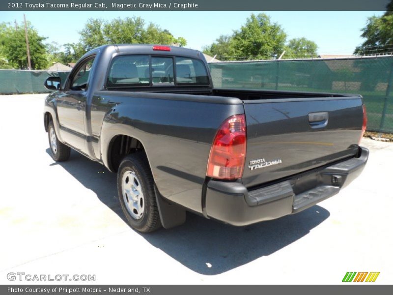 Magnetic Gray Mica / Graphite 2012 Toyota Tacoma Regular Cab