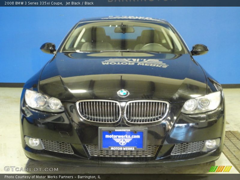 Jet Black / Black 2008 BMW 3 Series 335xi Coupe