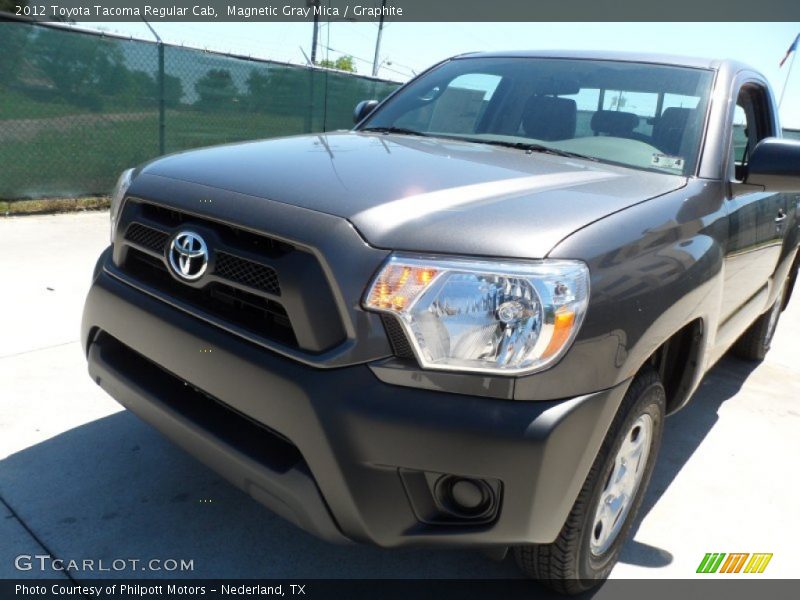 Magnetic Gray Mica / Graphite 2012 Toyota Tacoma Regular Cab