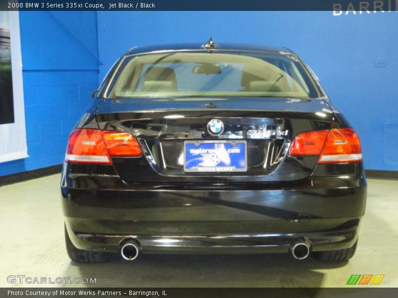 Jet Black / Black 2008 BMW 3 Series 335xi Coupe