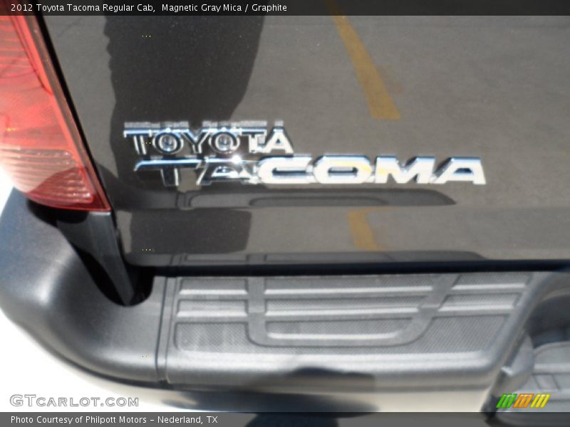 Magnetic Gray Mica / Graphite 2012 Toyota Tacoma Regular Cab