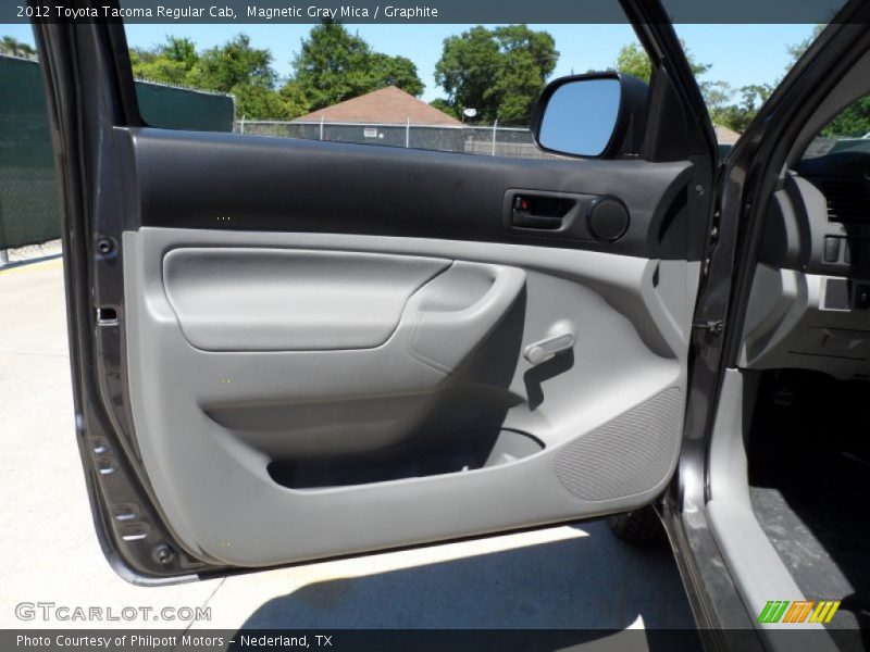 Magnetic Gray Mica / Graphite 2012 Toyota Tacoma Regular Cab