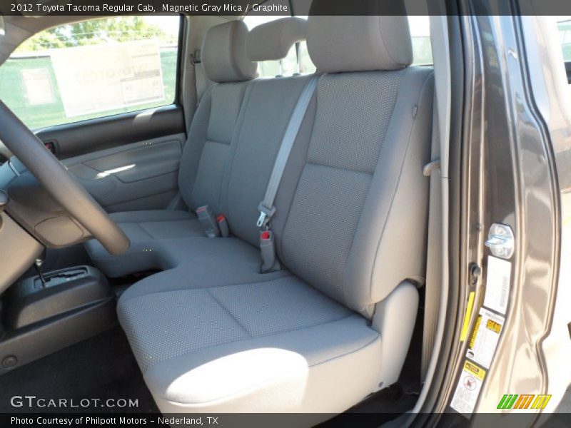 Magnetic Gray Mica / Graphite 2012 Toyota Tacoma Regular Cab