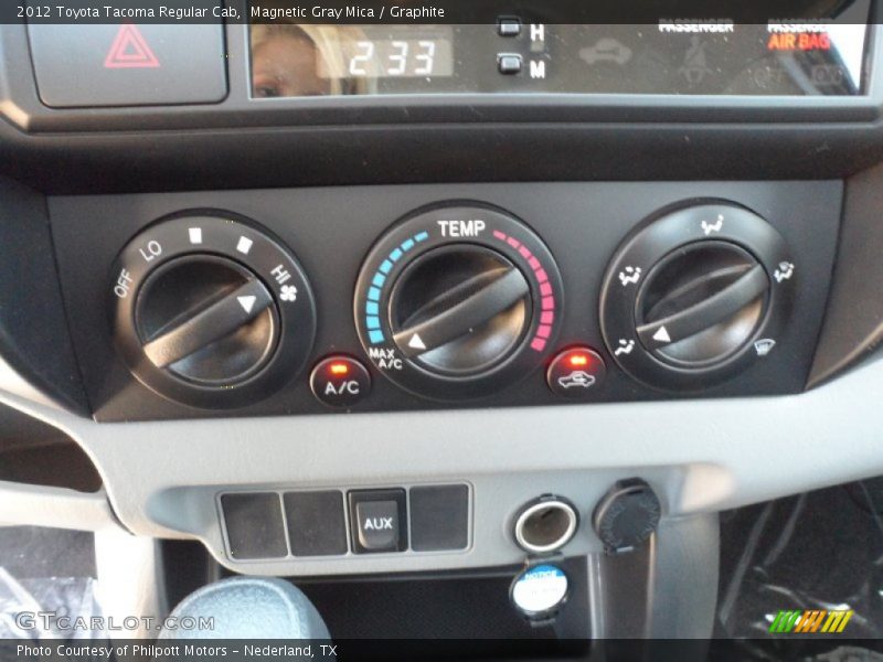 Magnetic Gray Mica / Graphite 2012 Toyota Tacoma Regular Cab