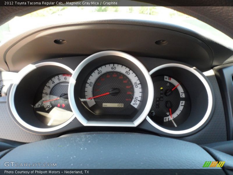 Magnetic Gray Mica / Graphite 2012 Toyota Tacoma Regular Cab
