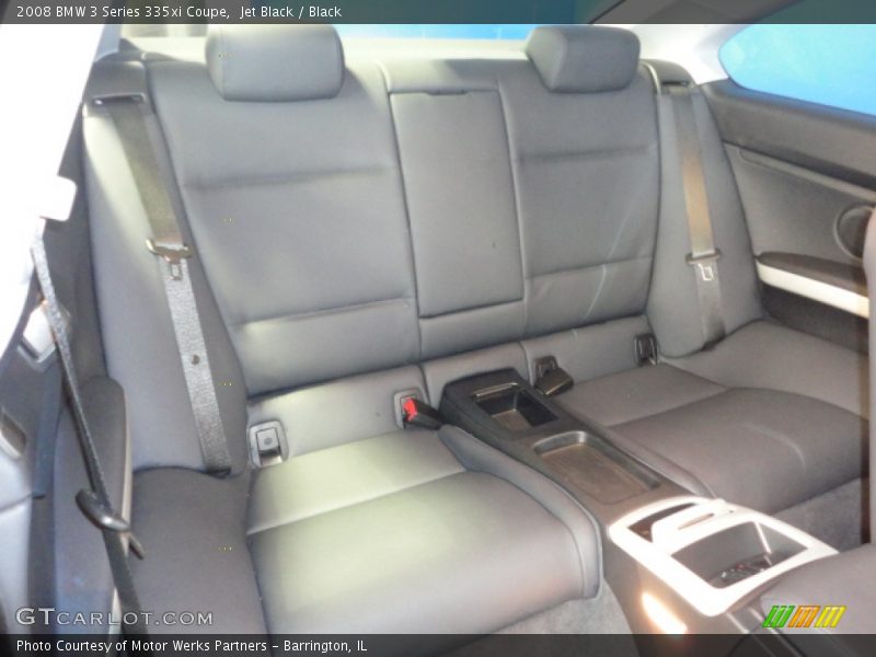 Jet Black / Black 2008 BMW 3 Series 335xi Coupe