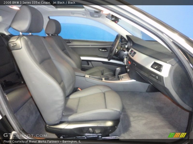Jet Black / Black 2008 BMW 3 Series 335xi Coupe
