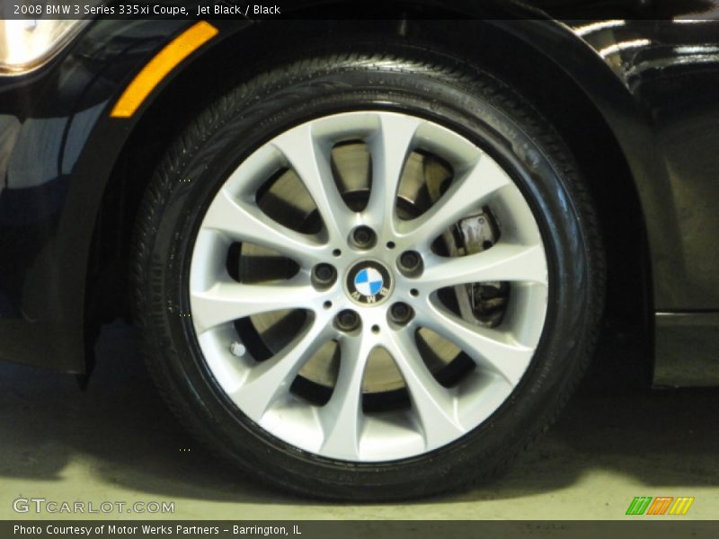 Jet Black / Black 2008 BMW 3 Series 335xi Coupe