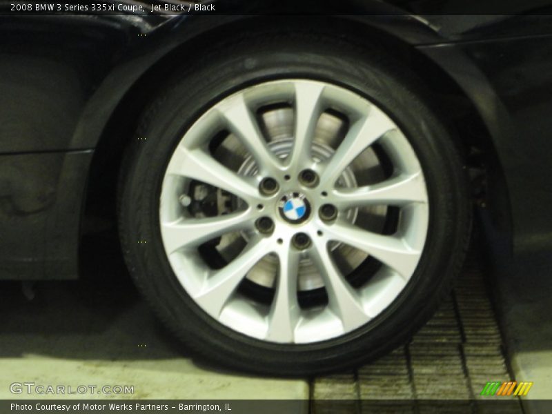 Jet Black / Black 2008 BMW 3 Series 335xi Coupe