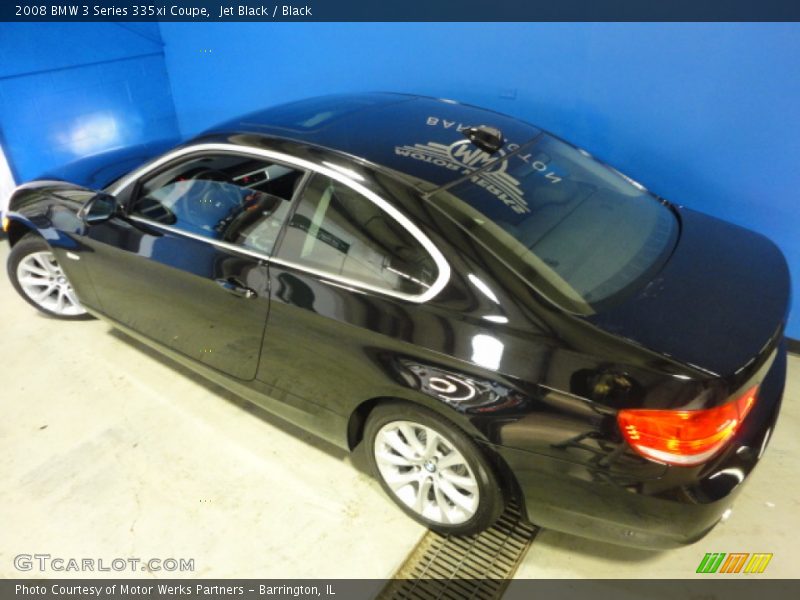 Jet Black / Black 2008 BMW 3 Series 335xi Coupe