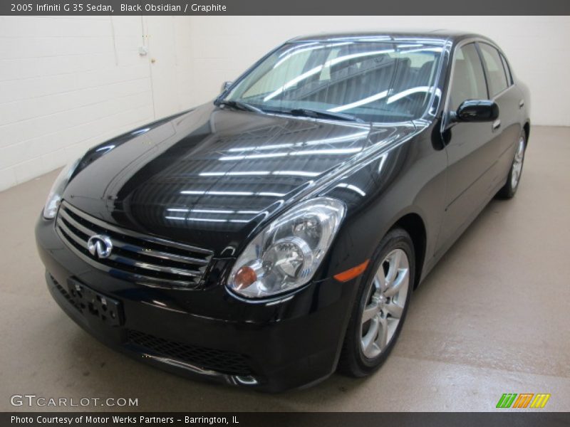 Black Obsidian / Graphite 2005 Infiniti G 35 Sedan