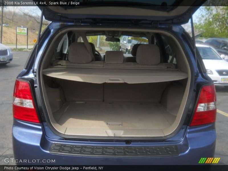 Spark Blue / Beige 2008 Kia Sorento LX 4x4