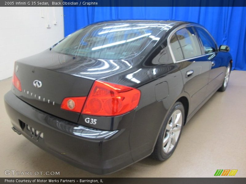Black Obsidian / Graphite 2005 Infiniti G 35 Sedan