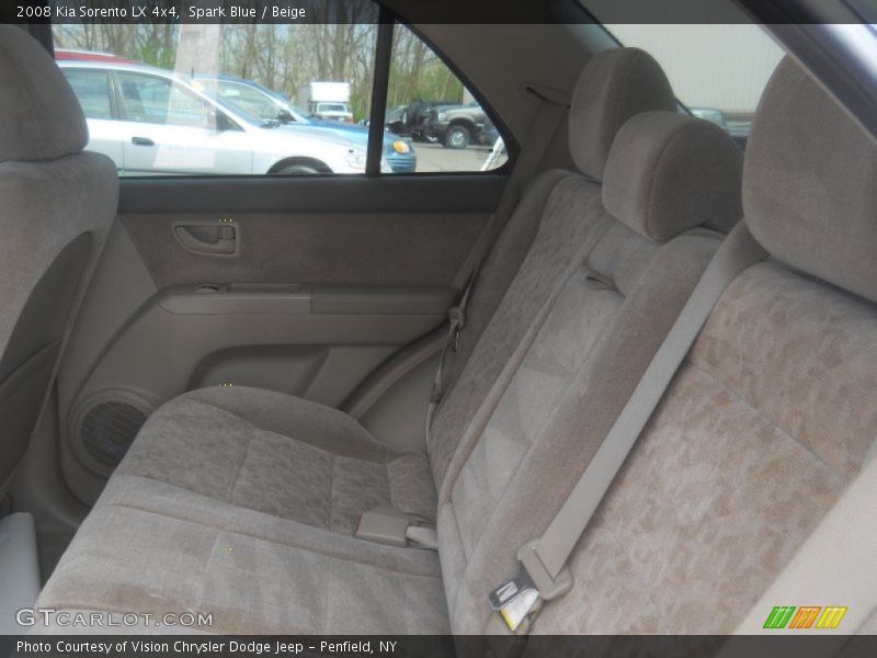 Spark Blue / Beige 2008 Kia Sorento LX 4x4