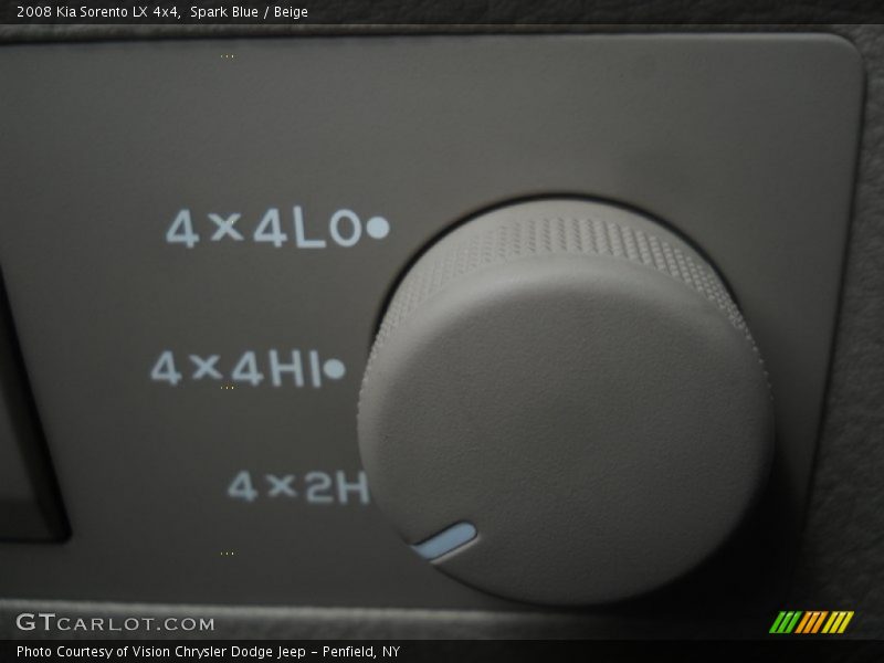 Spark Blue / Beige 2008 Kia Sorento LX 4x4