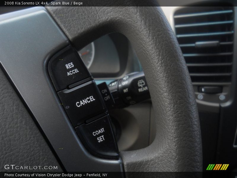 Spark Blue / Beige 2008 Kia Sorento LX 4x4