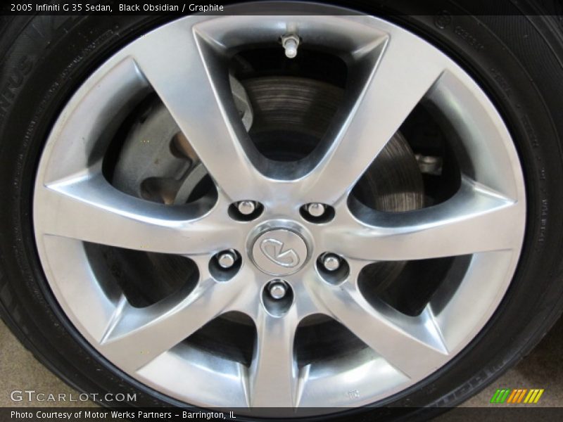 Black Obsidian / Graphite 2005 Infiniti G 35 Sedan