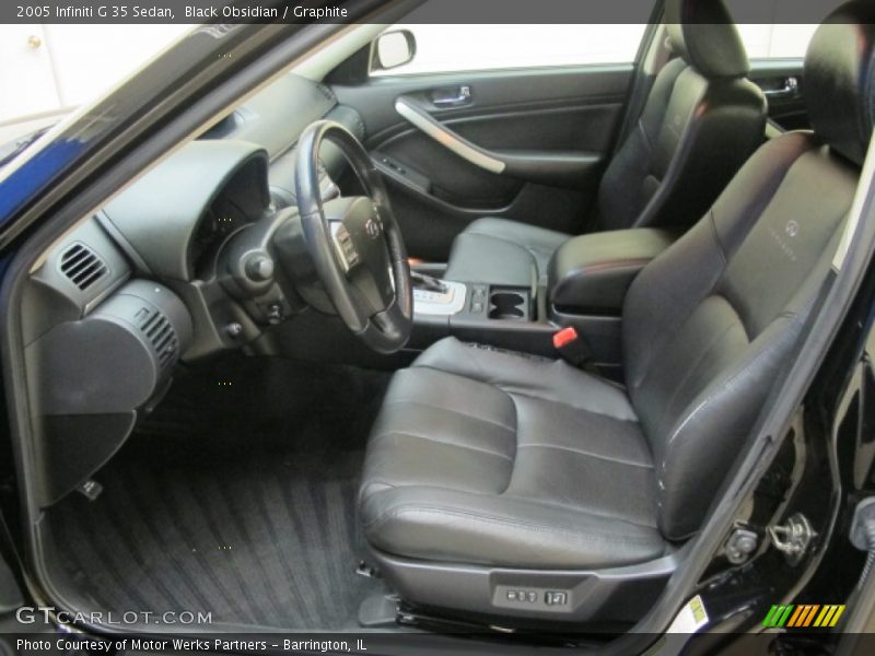 Black Obsidian / Graphite 2005 Infiniti G 35 Sedan