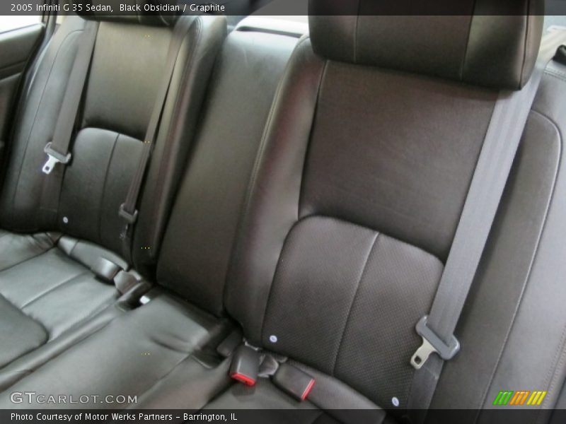 Black Obsidian / Graphite 2005 Infiniti G 35 Sedan