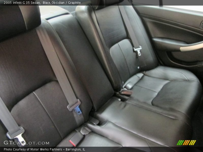 Black Obsidian / Graphite 2005 Infiniti G 35 Sedan
