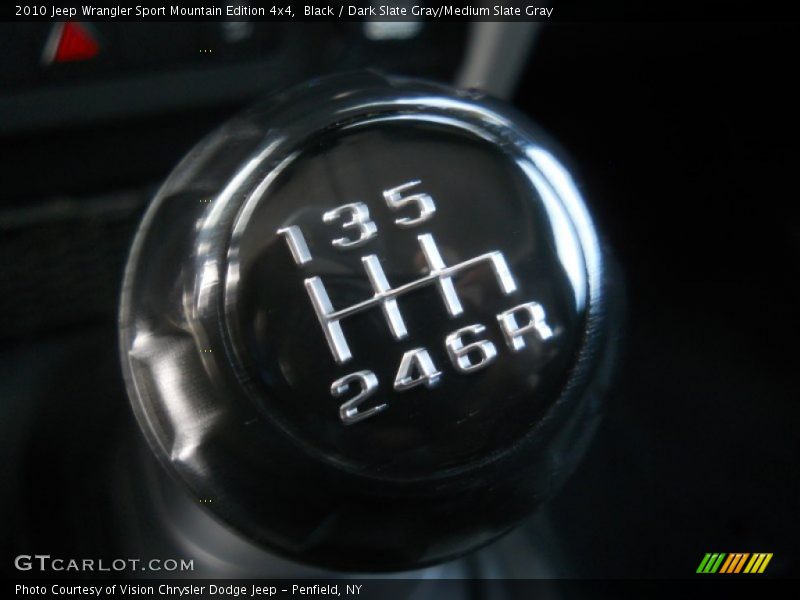 Black / Dark Slate Gray/Medium Slate Gray 2010 Jeep Wrangler Sport Mountain Edition 4x4
