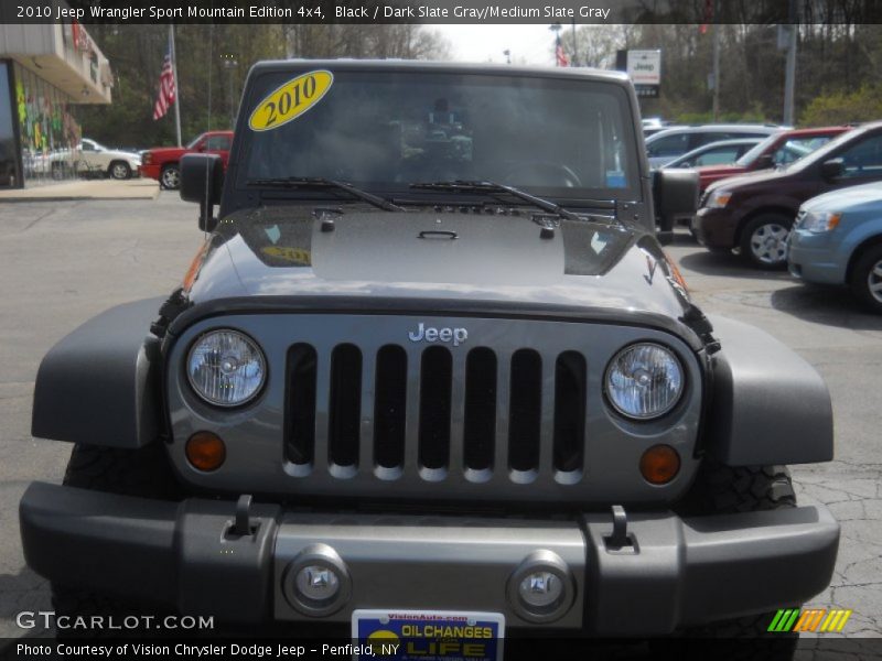 Black / Dark Slate Gray/Medium Slate Gray 2010 Jeep Wrangler Sport Mountain Edition 4x4
