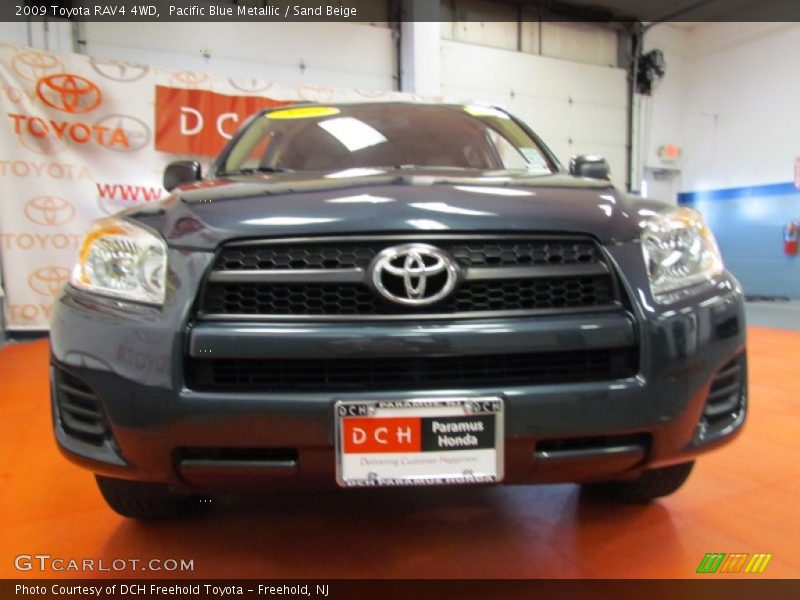 Pacific Blue Metallic / Sand Beige 2009 Toyota RAV4 4WD