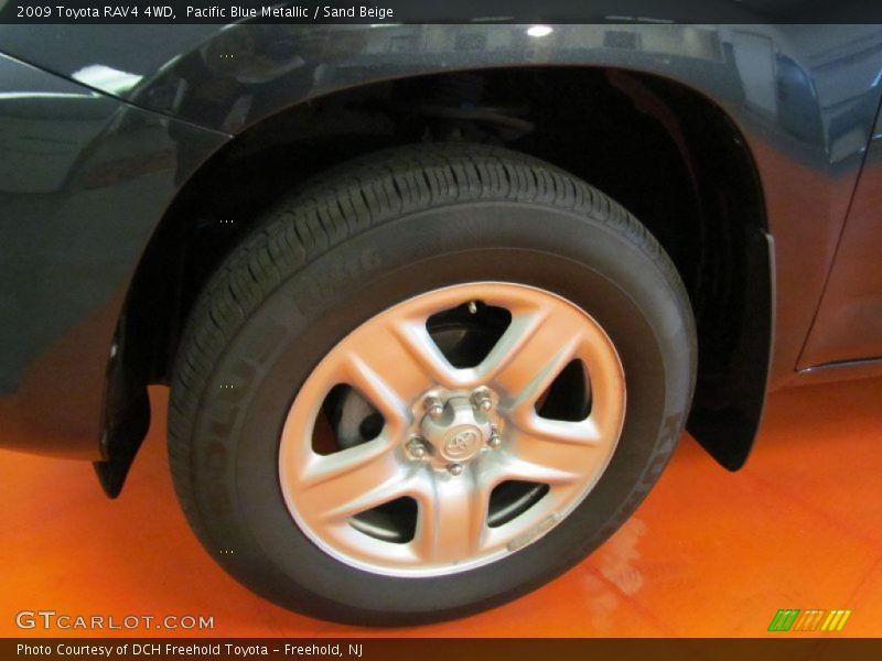 Pacific Blue Metallic / Sand Beige 2009 Toyota RAV4 4WD