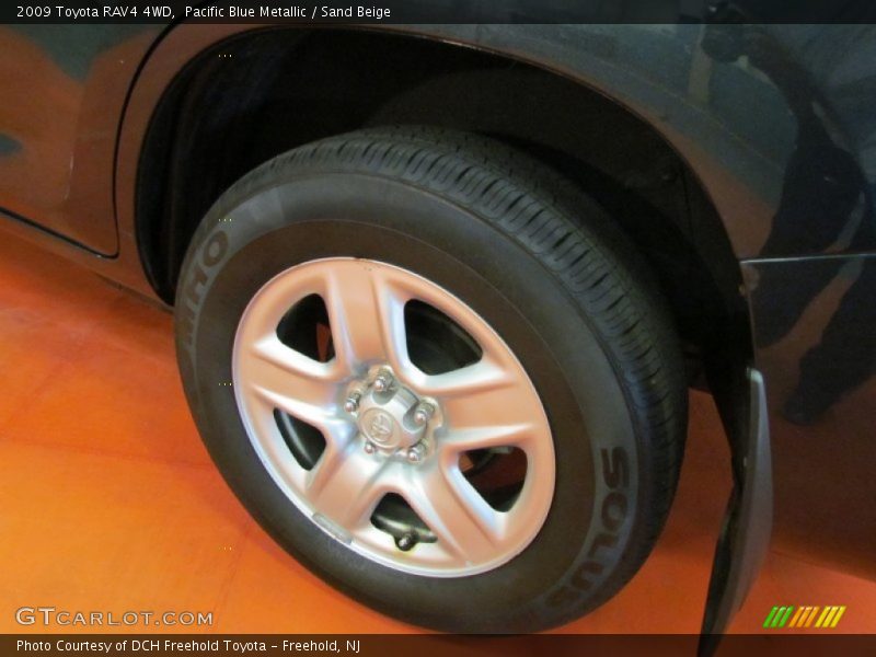 Pacific Blue Metallic / Sand Beige 2009 Toyota RAV4 4WD
