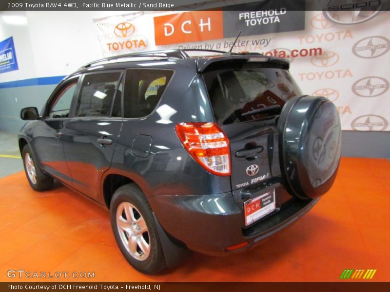 Pacific Blue Metallic / Sand Beige 2009 Toyota RAV4 4WD