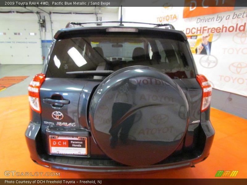 Pacific Blue Metallic / Sand Beige 2009 Toyota RAV4 4WD