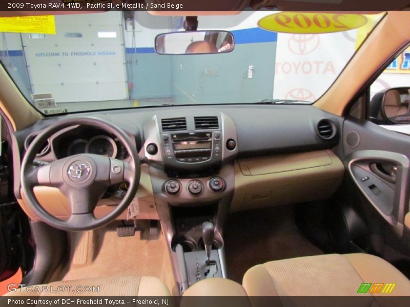 Pacific Blue Metallic / Sand Beige 2009 Toyota RAV4 4WD