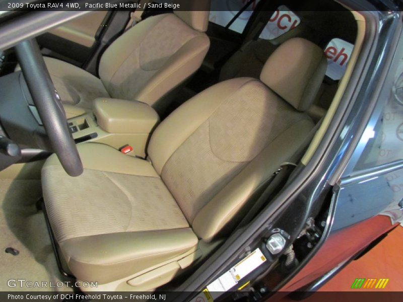 Pacific Blue Metallic / Sand Beige 2009 Toyota RAV4 4WD