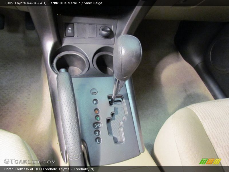 Pacific Blue Metallic / Sand Beige 2009 Toyota RAV4 4WD