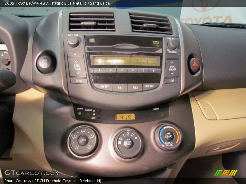 Pacific Blue Metallic / Sand Beige 2009 Toyota RAV4 4WD