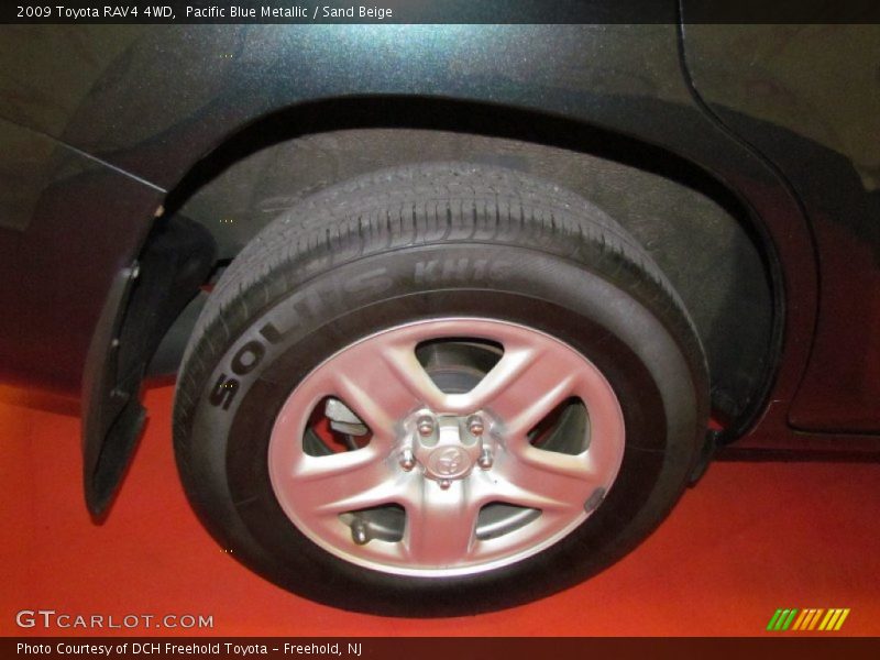 Pacific Blue Metallic / Sand Beige 2009 Toyota RAV4 4WD
