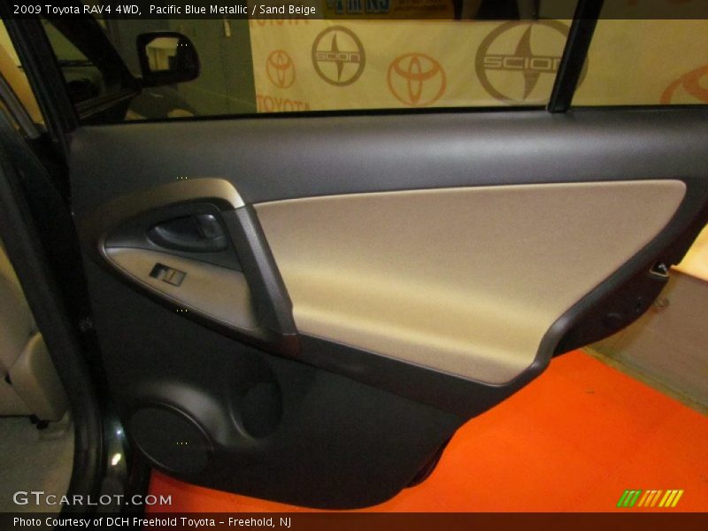 Pacific Blue Metallic / Sand Beige 2009 Toyota RAV4 4WD