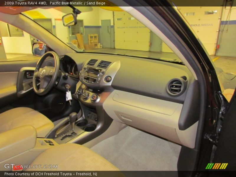 Pacific Blue Metallic / Sand Beige 2009 Toyota RAV4 4WD