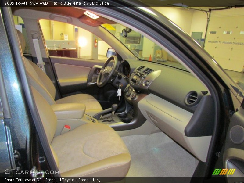 Pacific Blue Metallic / Sand Beige 2009 Toyota RAV4 4WD