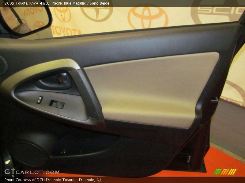 Pacific Blue Metallic / Sand Beige 2009 Toyota RAV4 4WD